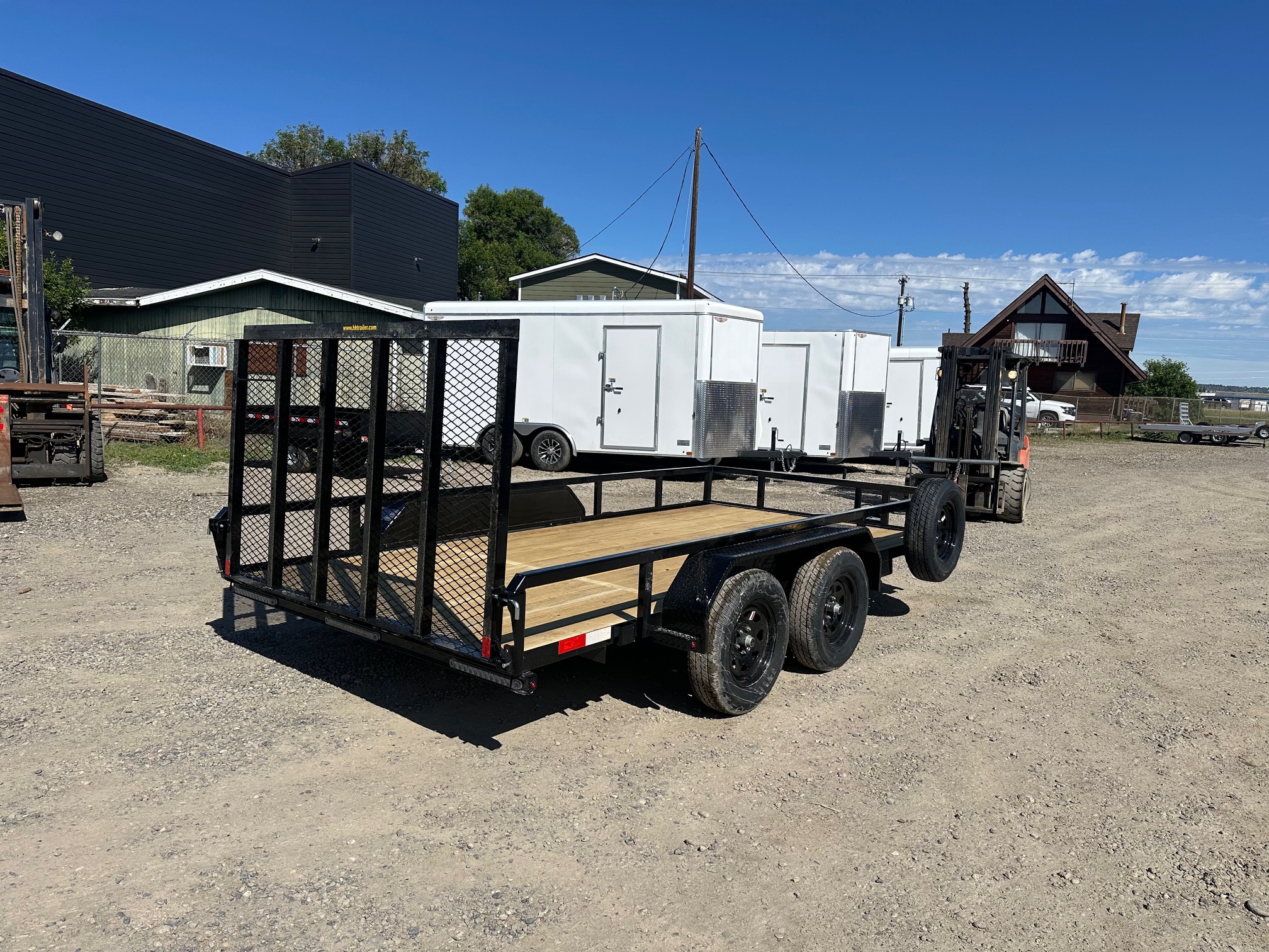 H&H 82″X14′ RAILSIDE UTILITY 7K – Yellowstone Valley Trailer Services